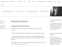 Tablet Screenshot of karenkaneconsulting.com